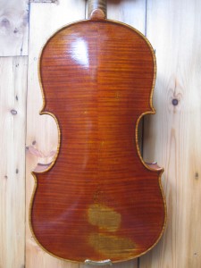 15.5 viola back, Canterbury Violins